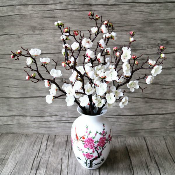 3pcs artificial flowers cherry blossom bridal decor flowers bouquet silk fake decoration wedding decorative diy
3pcs artificial flowers cherry blossom bridal decor flowers bouquet silk fake decoration wedding decorative diy
