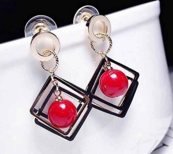 new eometric diamond cherry pearl big ear nail female japan and korea fashion joker earrings fashion classic new earrings, Silver
new eometric diamond cherry pearl big ear nail female japan and korea fashion joker earrings fashion classic new earrings, Silver