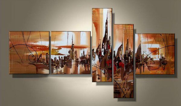 100% hand painted unframed abstract 5 panel canvas art living room wall decor painting modern sets com5215
100% hand painted unframed abstract 5 panel canvas art living room wall decor painting modern sets com5215