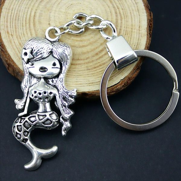 6 pieces key chain women key rings car keychain for keys mermaid 54x22mm, Slivery;golden
6 pieces key chain women key rings car keychain for keys mermaid 54x22mm, Slivery;golden