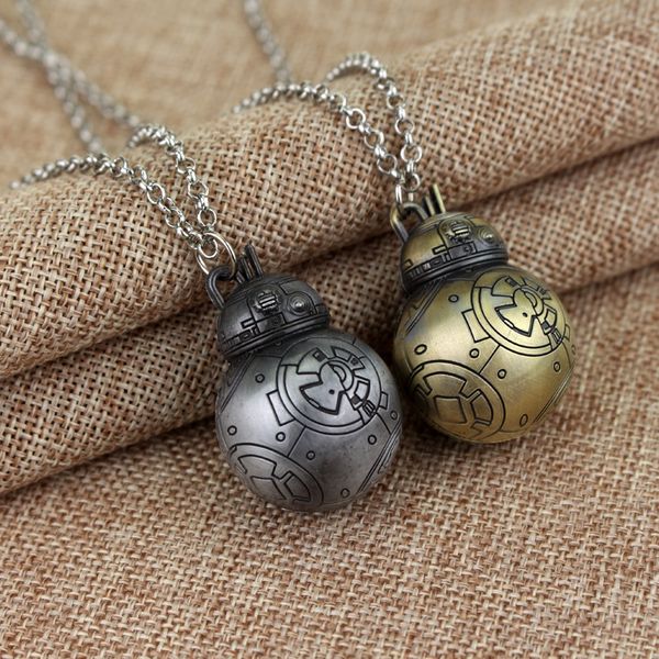 bb-8 bb8 necklace 3d robot cosplay movie metal pendant jewelry for women men christmas gift choker necklace, Silver
bb-8 bb8 necklace 3d robot cosplay movie metal pendant jewelry for women men christmas gift choker necklace, Silver