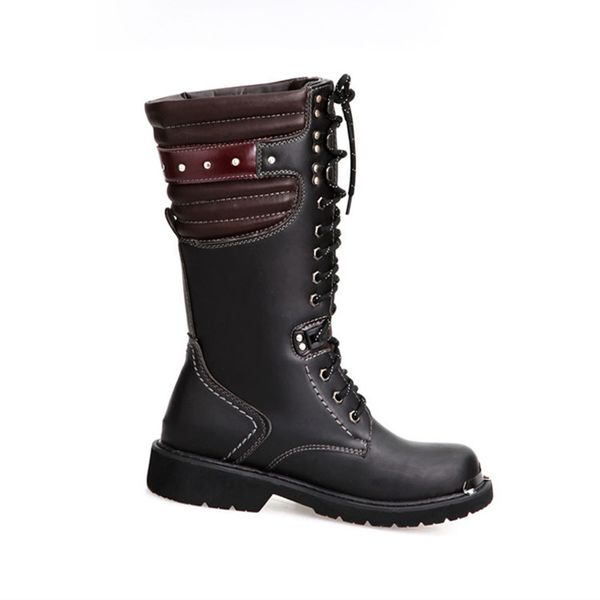 metal decoration men boots mid-calf men motorcycle boots breathable leather outdoor casual winter shoes botas homm, Black
metal decoration men boots mid-calf men motorcycle boots breathable leather outdoor casual winter shoes botas homm, Black