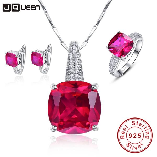 romantic wedding jewelry ruby earrings stud & chain necklace & cz rings fine jewelry 925 sterling silver sets red for women 1box, Black
romantic wedding jewelry ruby earrings stud & chain necklace & cz rings fine jewelry 925 sterling silver sets red for women 1box, Black