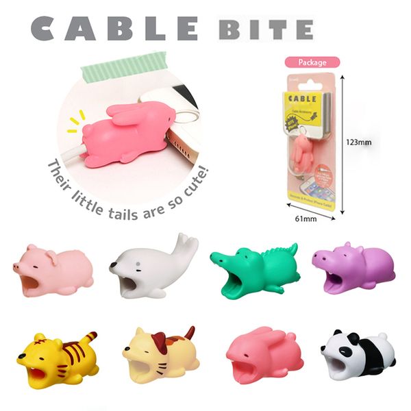 Cable Bite USB Cable Saver Protector Cover Wire Cord Cute Animal Design Charging Cord Protective for iPhone Lightning Type-C
Cable Bite USB Cable Saver Protector Cover Wire Cord Cute Animal Design Charging Cord Protective for iPhone Lightning Type-C