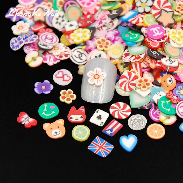 2000pcs/pack nail art 3d fruit feather heart flower candy mixed designs tiny fimo slices polymer clay nail sticker decoration, Silver;gold
2000pcs/pack nail art 3d fruit feather heart flower candy mixed designs tiny fimo slices polymer clay nail sticker decoration, Silver;gold