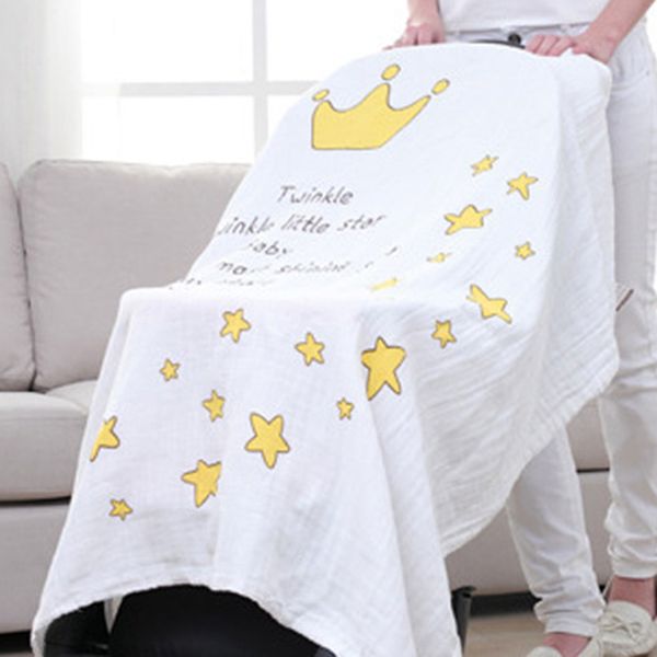 new design 120x120cm muslin cotton gauze scarf baby towels newborn baby swaddling towel breathable blanket baby
new design 120x120cm muslin cotton gauze scarf baby towels newborn baby swaddling towel breathable blanket baby