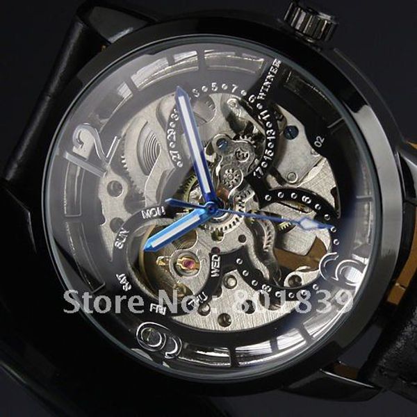 winner black dial skeleton automatic /wind up mechanical men's wrist watch nice xmas gift wholesale price, Slivery;brown
winner black dial skeleton automatic /wind up mechanical men's wrist watch nice xmas gift wholesale price, Slivery;brown