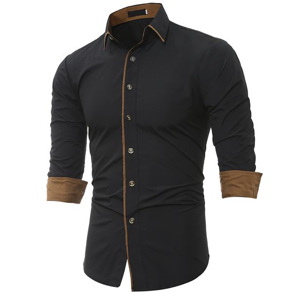 модная мужская одежда slim fit мужская рубашка с длинным рукавом мужская классическая индивидуальность повседневная отворотом мужская рубашк, White;black
модная мужская одежда slim fit мужская рубашка с длинным рукавом мужская классическая индивидуальность повседневная отворотом мужская рубашк, White;black
