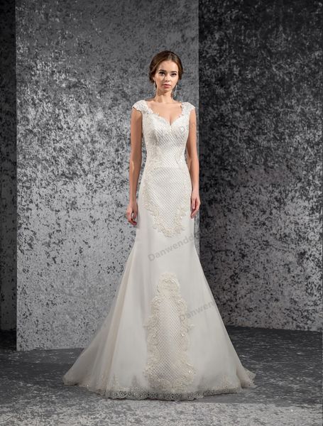 grace ivory tulle sweetheart applique mermaid wedding dresses bridal pageant dresses wedding attire dresses custom size 2-16 zw612174, White
grace ivory tulle sweetheart applique mermaid wedding dresses bridal pageant dresses wedding attire dresses custom size 2-16 zw612174, White
