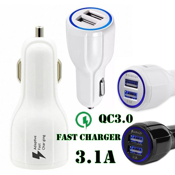 QC 3.0 автомобильное зарядное устройство двойной USB-порт 3.1 A быстрая зарядка 5 в 9 в 12
QC 3.0 автомобильное зарядное устройство двойной USB-порт 3.1 A быстрая зарядка 5 в 9 в 12