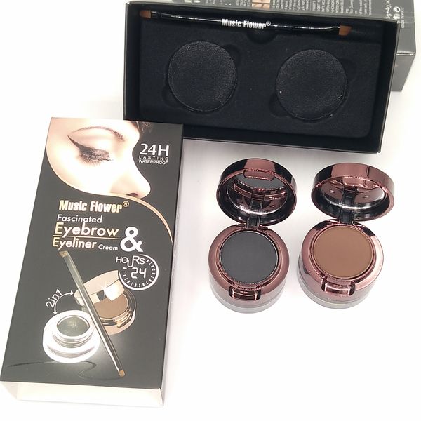 music flower makeup 4 in 1 eyebrow powder brow pomade +liquid eyeliner gel cream with makeup brush eye brow sourcils maquillage
music flower makeup 4 in 1 eyebrow powder brow pomade +liquid eyeliner gel cream with makeup brush eye brow sourcils maquillage