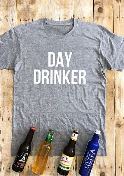 day drinker o-neck t-shirt camisetas tumblr women fashion letter print tees grunge goth slogan funny gift t shirt, White
day drinker o-neck t-shirt camisetas tumblr women fashion letter print tees grunge goth slogan funny gift t shirt, White