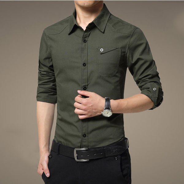 casual mens pilot shirt long sleeve tuen-down collar patchwork pocket shirts men hoodies fashion style shirts for male, White;black
casual mens pilot shirt long sleeve tuen-down collar patchwork pocket shirts men hoodies fashion style shirts for male, White;black