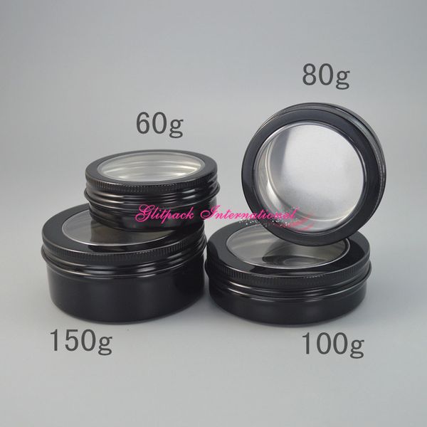 50pc lot 60g 80g 100g 150g black tin can with window view lid 2oz 2 6oz 3 5oz 5 3oz aluminum jar for wax butter candle jar container
50pc lot 60g 80g 100g 150g black tin can with window view lid 2oz 2 6oz 3 5oz 5 3oz aluminum jar for wax butter candle jar container