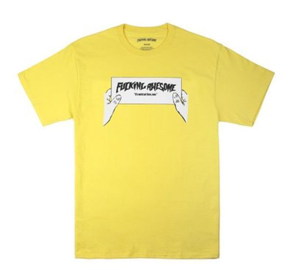 pac2018 Summer Style High yellow 3colors UK US in stock Printed Women Men Cotton T shirts tees Hiphop Steetwear Men Short Sleeve T shirt
pac2018 Summer Style High yellow 3colors UK US in stock Printed Women Men Cotton T shirts tees Hiphop Steetwear Men Short Sleeve T shirt