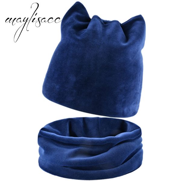 maylisacc solid colors women winter warm hat with scarf ring beanies female hip hop caps sell for women scarves with hat set, Blue;gray
maylisacc solid colors women winter warm hat with scarf ring beanies female hip hop caps sell for women scarves with hat set, Blue;gray