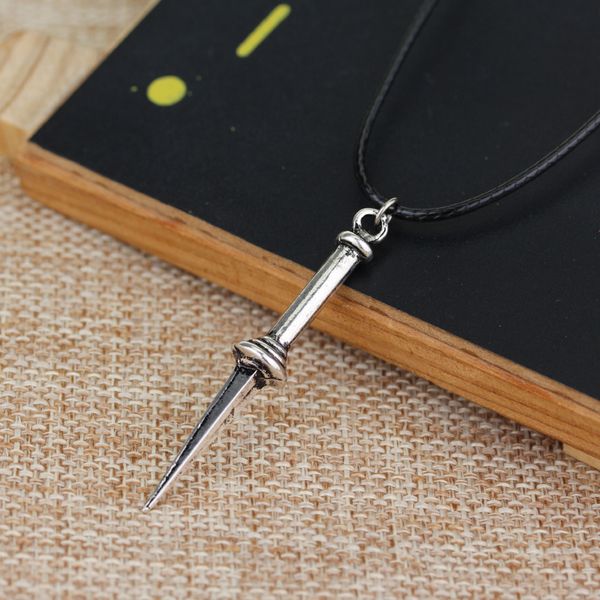 supernatural jewelry angel sword necklaces & pendants maxi rope chain necklace summer jewelry prhipping, Silver
supernatural jewelry angel sword necklaces & pendants maxi rope chain necklace summer jewelry prhipping, Silver