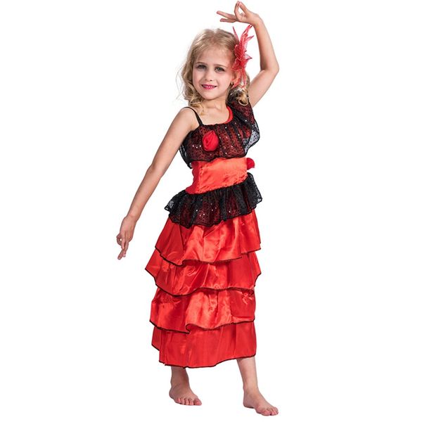 spanish senorita girls national fancy dress childs flamenco dancer kids costume, Black;red
spanish senorita girls national fancy dress childs flamenco dancer kids costume, Black;red