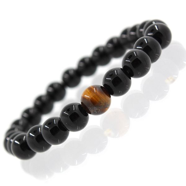 wholesale natural black onyx and tiger eye stone bead bracelet fashion men women stretch gift yoga bracelet jewelry
wholesale natural black onyx and tiger eye stone bead bracelet fashion men women stretch gift yoga bracelet jewelry