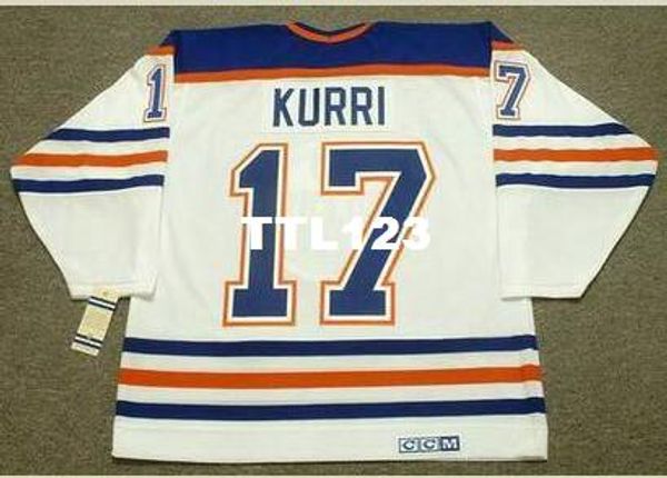 men #17 jari kurri edmonton oilers 1987 ccm vintage k away hockey jersey or custom any name or number retro jersey, Black;red
men #17 jari kurri edmonton oilers 1987 ccm vintage k away hockey jersey or custom any name or number retro jersey, Black;red