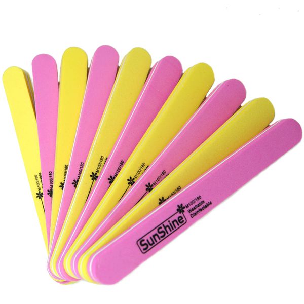 10pcs double side sunshine buffer sanding file pink yellow 100/180 grits nail buffer files tips polisher nail art manicure tools
10pcs double side sunshine buffer sanding file pink yellow 100/180 grits nail buffer files tips polisher nail art manicure tools