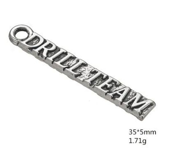 2021 vintage letters drill team word message charms silver plated pendant diy jewelry for bracelet making other customized jewelry, Bronze;silver
2021 vintage letters drill team word message charms silver plated pendant diy jewelry for bracelet making other customized jewelry, Bronze;silver