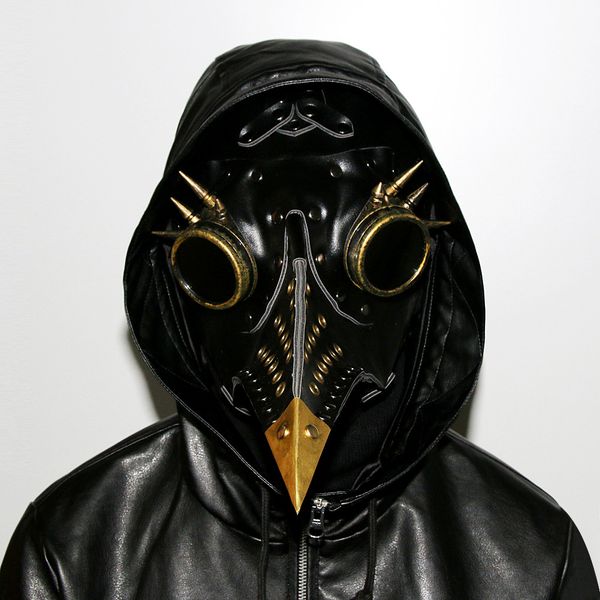 steampunk gothic retro plague beak plague doctor bird mask halloween christmas costume props real pu g218s
steampunk gothic retro plague beak plague doctor bird mask halloween christmas costume props real pu g218s