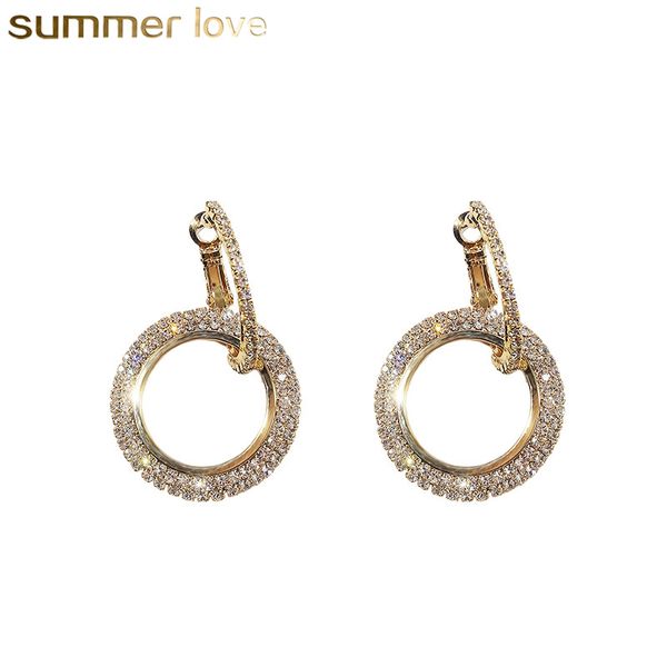 fashion rhinestone round geometric drop earrings for women jewelry silver gold rose color handmade statement elegant earrings, Golden
fashion rhinestone round geometric drop earrings for women jewelry silver gold rose color handmade statement elegant earrings, Golden
