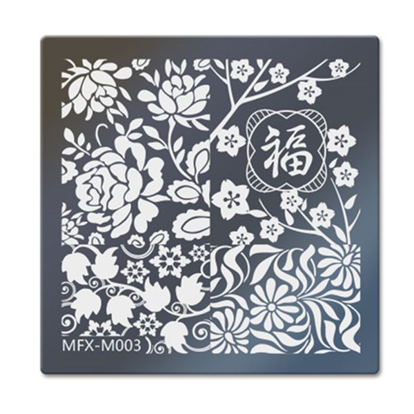 mifanxi square nail stamping flame flower manicure nail art image template nails tool, White
mifanxi square nail stamping flame flower manicure nail art image template nails tool, White