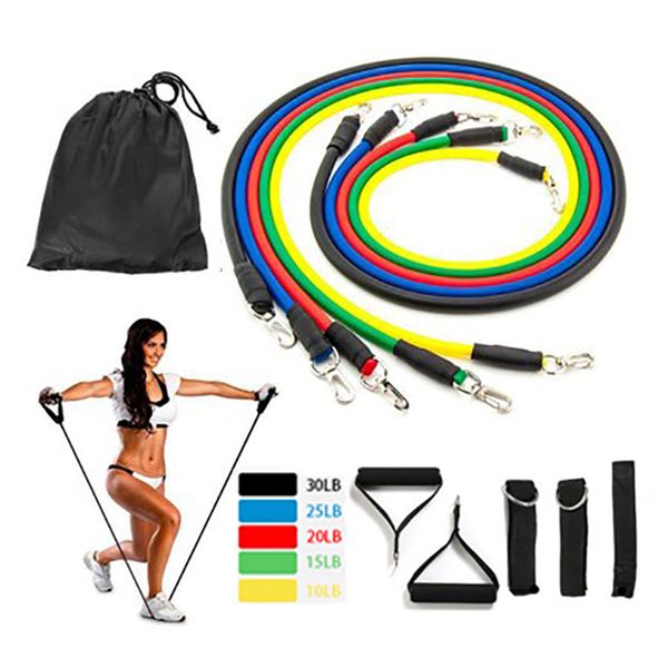 resistance bands crossfit training exercise yoga tubes pull rope rubber expander elastic bands fitness with bag 11 pcs/set hw479
resistance bands crossfit training exercise yoga tubes pull rope rubber expander elastic bands fitness with bag 11 pcs/set hw479