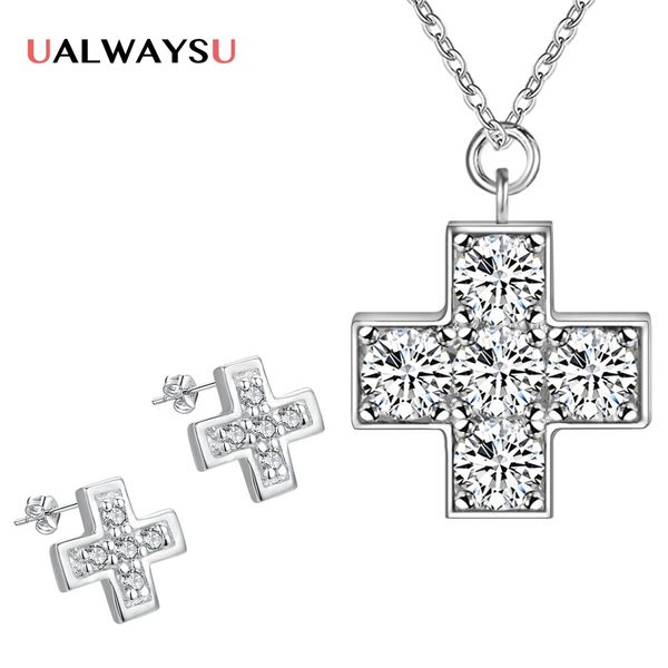 wholesale fashion silver 925 stamped necklace earring cross jesus jewelry set jewellery fine classic women lady drop ship gift
wholesale fashion silver 925 stamped necklace earring cross jesus jewelry set jewellery fine classic women lady drop ship gift