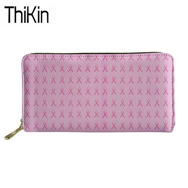 thikin women breast cancer printing wallets ladies luxury design pu leather purse for females clutch money bags girls coin pouch, Red;black
thikin women breast cancer printing wallets ladies luxury design pu leather purse for females clutch money bags girls coin pouch, Red;black