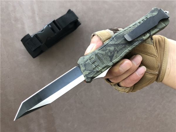2019 Combat Double Action Large 616 Auto Knife 239mm EDC tool 440C Steel Blade pocket Knives Tactical Survival camping gear P413F R
2019 Combat Double Action Large 616 Auto Knife 239mm EDC tool 440C Steel Blade pocket Knives Tactical Survival camping gear P413F R