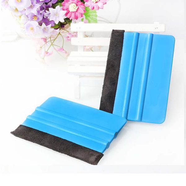car vinyl film wrapping tools blue scraper squeegee with felt edge size 10cm*7cm car styling stickers accessories
car vinyl film wrapping tools blue scraper squeegee with felt edge size 10cm*7cm car styling stickers accessories