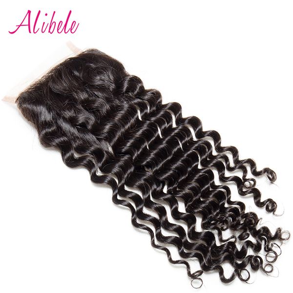 alibele malaysian deep curly lace closure parting bleached knot 4"x 4" swiss lace 100% remy human hair weave closure, Black;brown
alibele malaysian deep curly lace closure parting bleached knot 4"x 4" swiss lace 100% remy human hair weave closure, Black;brown