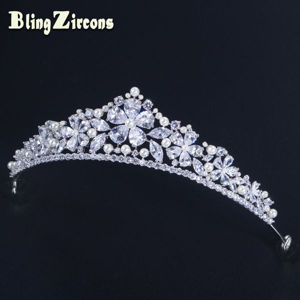 blingzircons элегантный свадебный жемчуг диадемы и короны кубический циркон цветок аксессуары для волос кристалл свадебные украшения для жен, Golden;white
blingzircons элегантный свадебный жемчуг диадемы и короны кубический циркон цветок аксессуары для волос кристалл свадебные украшения для жен, Golden;white