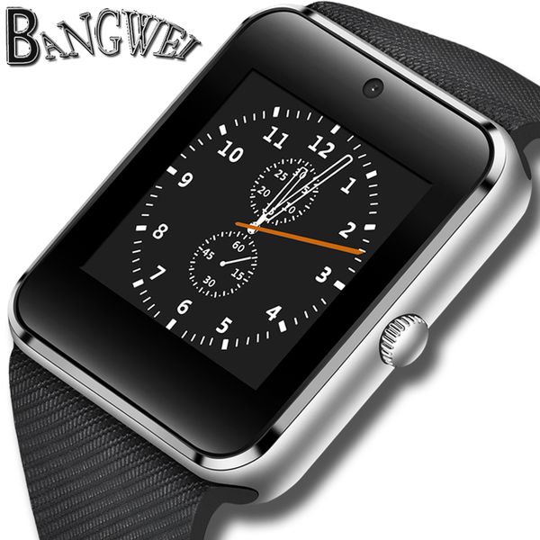 bangwei smart watch clock sync notifier support sim tf card bluetooth connectivity android phone alloy smartwatch men watch+box, Slivery;brown
bangwei smart watch clock sync notifier support sim tf card bluetooth connectivity android phone alloy smartwatch men watch+box, Slivery;brown