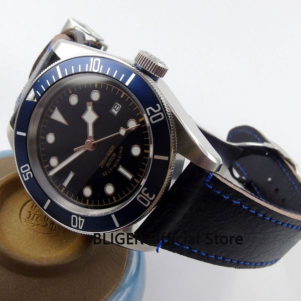 casual 41mm black sterile dial blue ceramic bezel luminous marks sapphire crystal 20atm miyota automatic movement men's watch, Slivery;brown
casual 41mm black sterile dial blue ceramic bezel luminous marks sapphire crystal 20atm miyota automatic movement men's watch, Slivery;brown