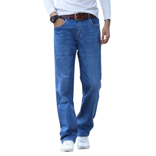 jeelinbore brand european american style stretch men jeans luxury men's denim trousers slim straight gentleman plus size, Black
jeelinbore brand european american style stretch men jeans luxury men's denim trousers slim straight gentleman plus size, Black