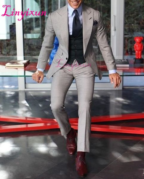 linyixun new arrivals one button white groom tuxedos shawl lapel groomsmen man blazer mens wedding suits, White;black
linyixun new arrivals one button white groom tuxedos shawl lapel groomsmen man blazer mens wedding suits, White;black