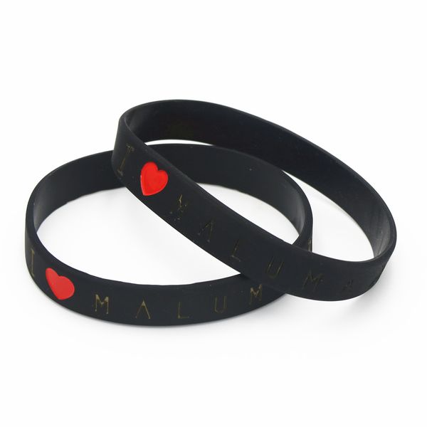 1pc black i love maluma silicone bracelets &bangles for music fans heart sport silicone wristband gift size sh094, Golden;silver
1pc black i love maluma silicone bracelets &bangles for music fans heart sport silicone wristband gift size sh094, Golden;silver