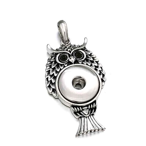fashion crystal interchangeable owl ginger 286 snap button pendant necklace jewelry fit 18mm snap button charm jewelry for women gift, Silver
fashion crystal interchangeable owl ginger 286 snap button pendant necklace jewelry fit 18mm snap button charm jewelry for women gift, Silver