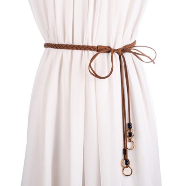 woven thin waist belt female models korean fashion decorative belt ladies casual wild dress simple knotted, Black;brown
woven thin waist belt female models korean fashion decorative belt ladies casual wild dress simple knotted, Black;brown