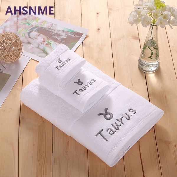 ahsnme super soft and thick 100% cotton large towel towel 3pcs set taurus logo silver embroidery pattern
ahsnme super soft and thick 100% cotton large towel towel 3pcs set taurus logo silver embroidery pattern