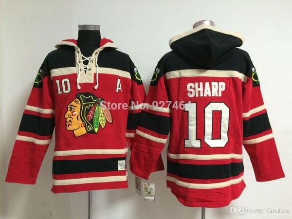 2016 stitched chicago blackhawks ice hockey hoodie #10 patrick sharp jersey hockey hoodies sweatshirts with size:m-xxl, Black;red
2016 stitched chicago blackhawks ice hockey hoodie #10 patrick sharp jersey hockey hoodies sweatshirts with size:m-xxl, Black;red