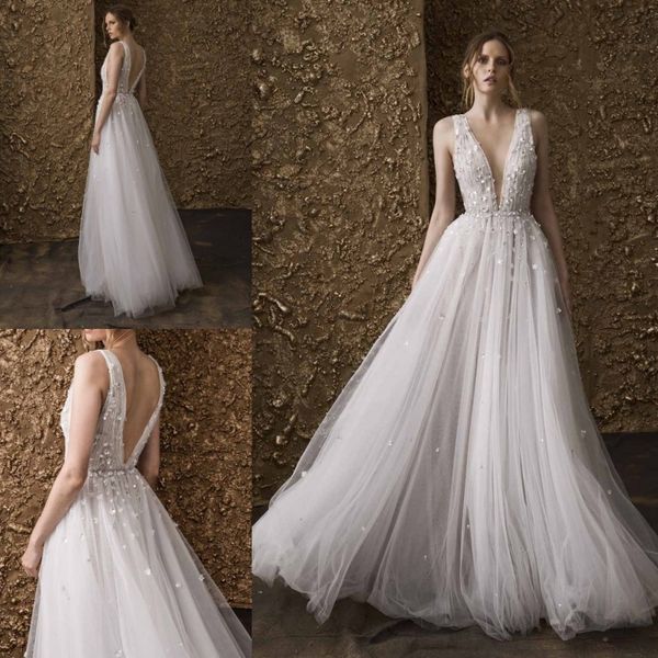 nurit курица 2018 пляж свадебные платья богемия спинки глубокий v шеи сексуальные свадебные платья baeds аппликация тюль свадебное платье, White
nurit курица 2018 пляж свадебные платья богемия спинки глубокий v шеи сексуальные свадебные платья baeds аппликация тюль свадебное платье, White