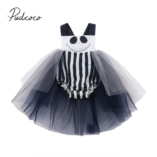 2018 brand new halloween toddler baby girls romper dress sleeveless cartoon smile striped lace patchwork jumpsuits chiffon dress, Blue
2018 brand new halloween toddler baby girls romper dress sleeveless cartoon smile striped lace patchwork jumpsuits chiffon dress, Blue