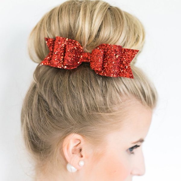 pinksee 10 colors big bowknot hair clip shiny sequins leather girls hair accessories for women fashion hairpin, Golden;white
pinksee 10 colors big bowknot hair clip shiny sequins leather girls hair accessories for women fashion hairpin, Golden;white