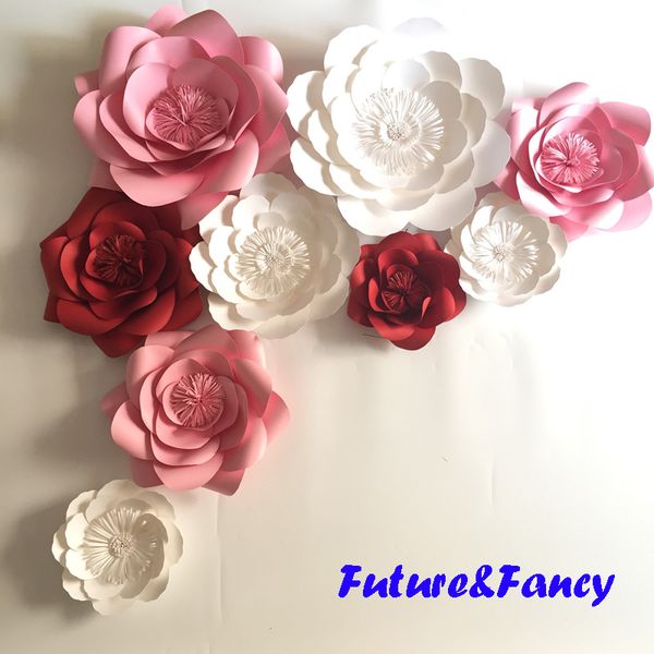9pcs set mix giant paper flowers for wedding backdrops bridal shower baby shower party decor flower centerpiece wrist corsage
9pcs set mix giant paper flowers for wedding backdrops bridal shower baby shower party decor flower centerpiece wrist corsage