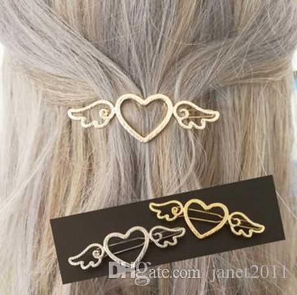 hair clamps for girls /ladies angles wings heart gold silver cut out metal hairpin hair clamp clip, Golden;silver
hair clamps for girls /ladies angles wings heart gold silver cut out metal hairpin hair clamp clip, Golden;silver